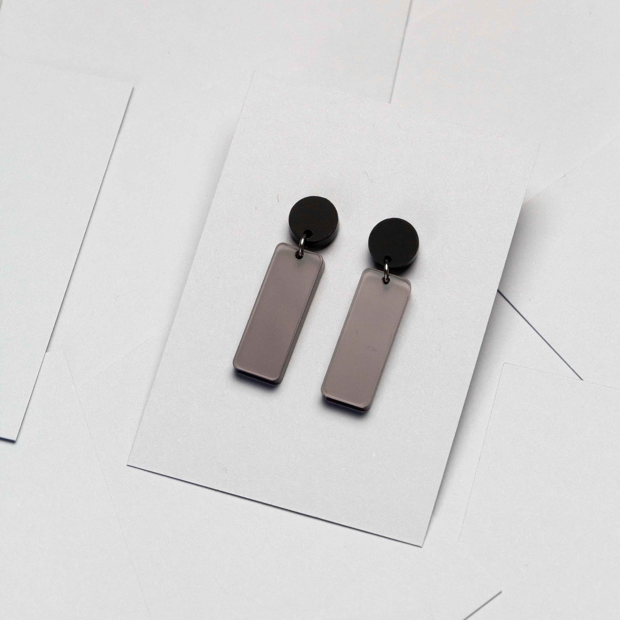 Acrylaat transparant antraciet 8/9