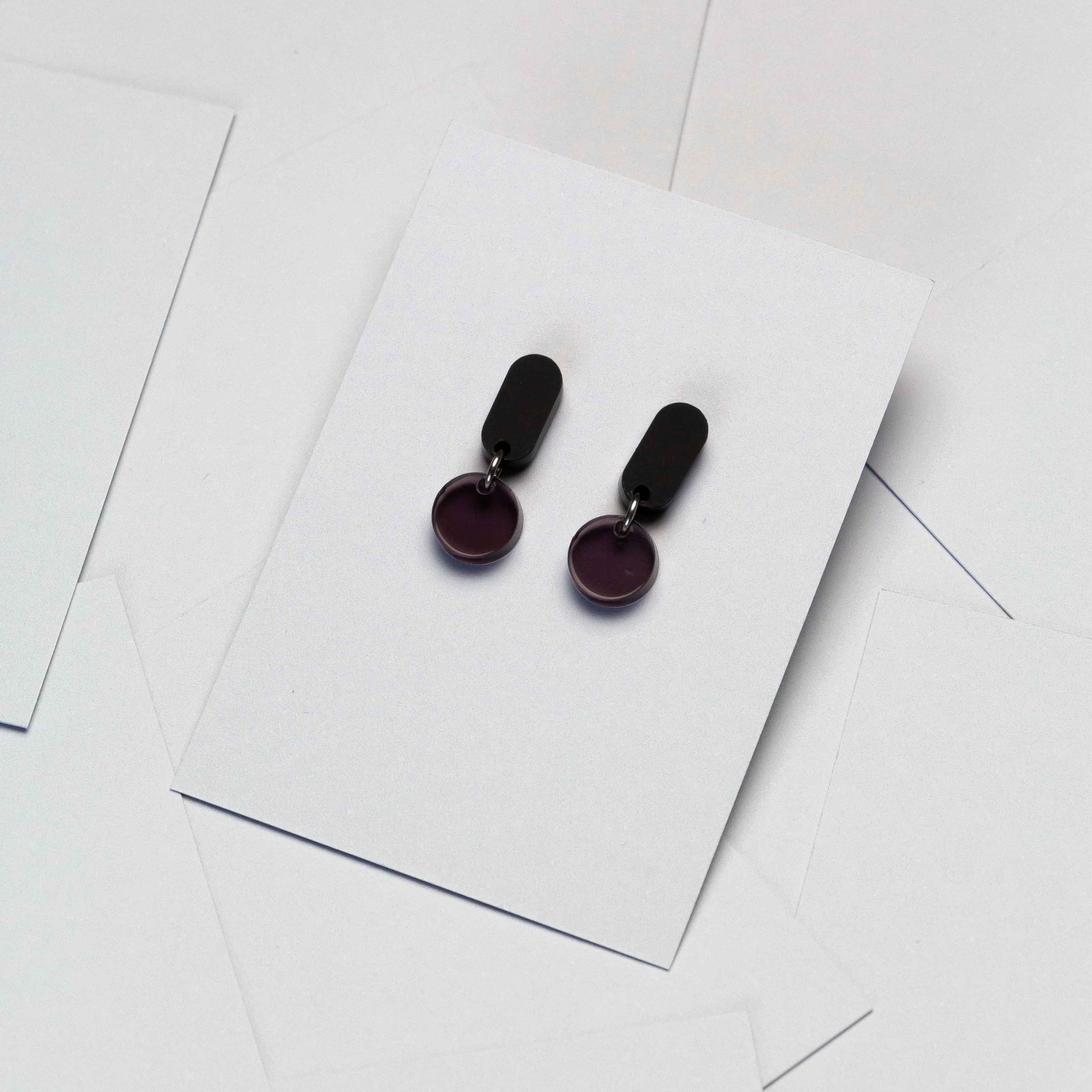 Acrylaat transparant antraciet 1/9